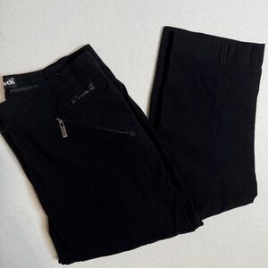 Jamie Sadock Black Pants‎ Women's Size 4 Zipper Pockets Golf Career Casual